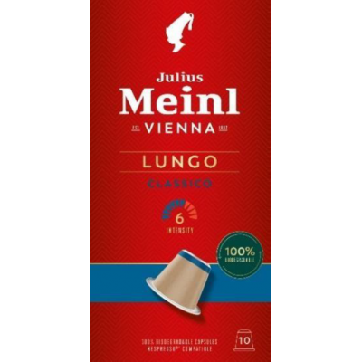 Julius Meinl капсули Lungo Classico Bio 10 бр.